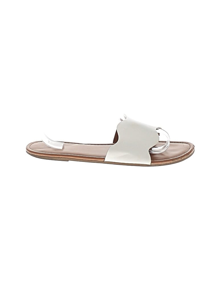 Pre-owned Shade & Shore Sandals In White