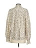 SECULAR Floral Ivory Long Sleeve Button-Down Shirt Size XS - photo 2