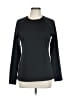 Cuddl Duds Black Long Sleeve T-Shirt Size L - photo 1
