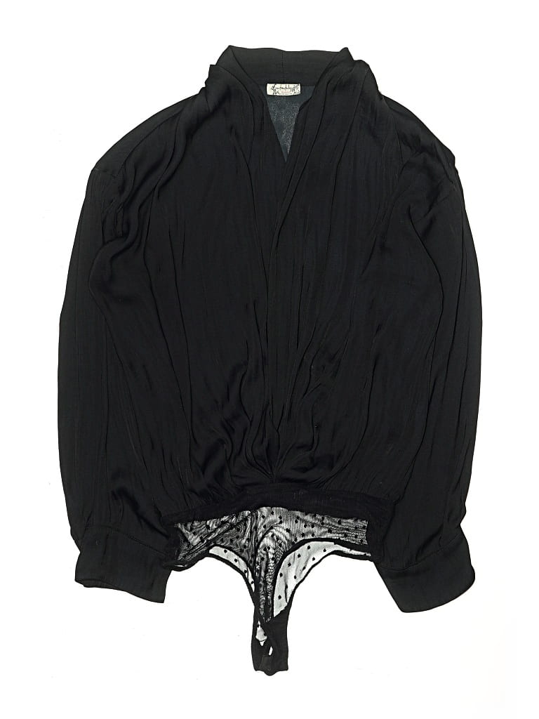 Pre-owned Intimately By Free People Kimono In Black