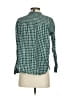 J.Crew Checkered-gingham Green Long Sleeve Blouse Size 4 - photo 2