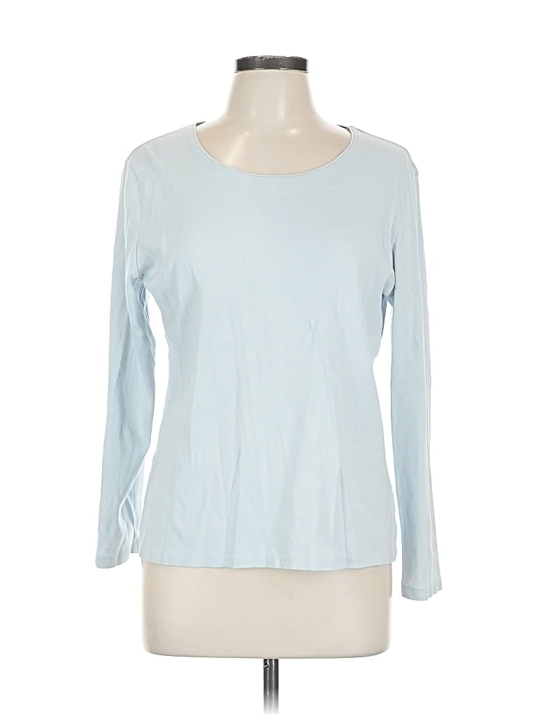 Click to view more detailed imagery on our partner's website Pre-owned Style & Co Long Sleeve T-shirt In Blue