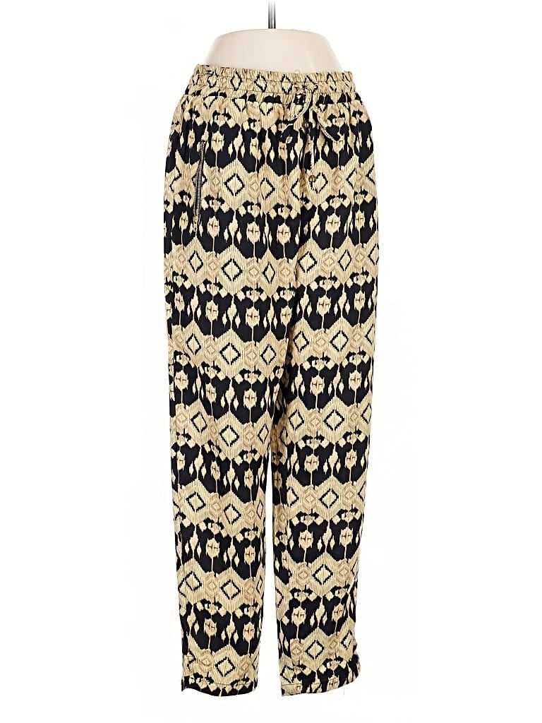 Pre-owned Mine Casual Pants In Gold