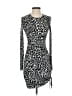 Bailey 44 Animal Print Black Cocktail Dress Size XS - photo 1