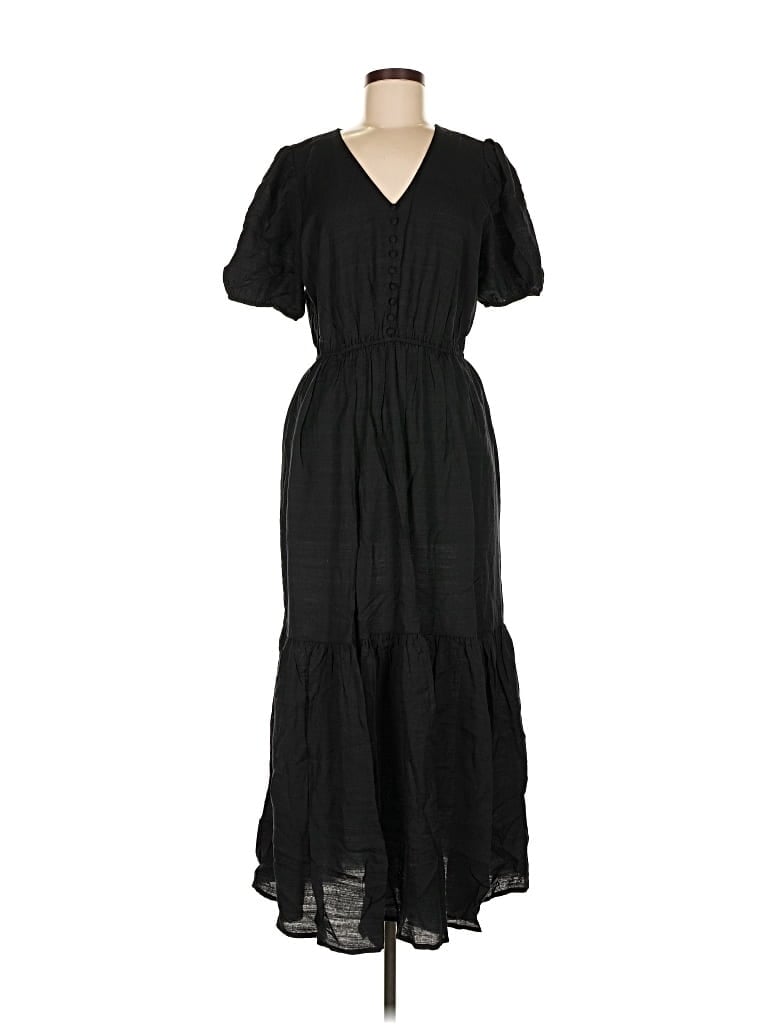 Pre-owned Simply Vera Vera Wang Casual Dress In Black