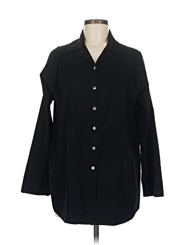 Shamask 3/4 Sleeve Button-Down Shirt (view 1)