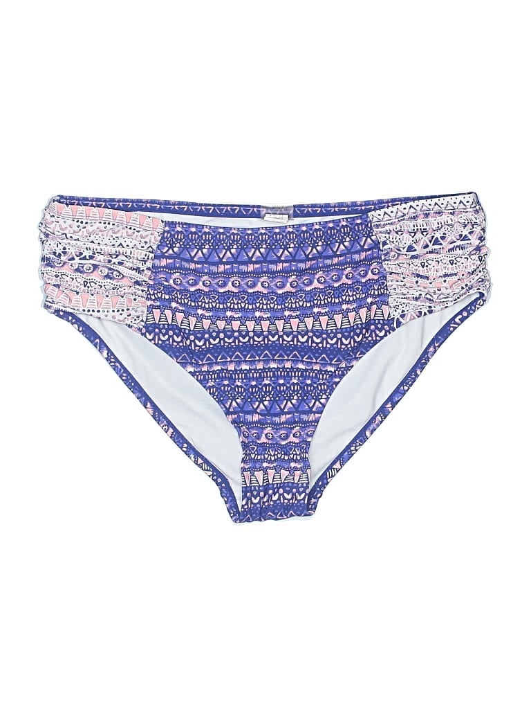 Pre-owned Hot Water Swimsuit Bottoms In Blue
