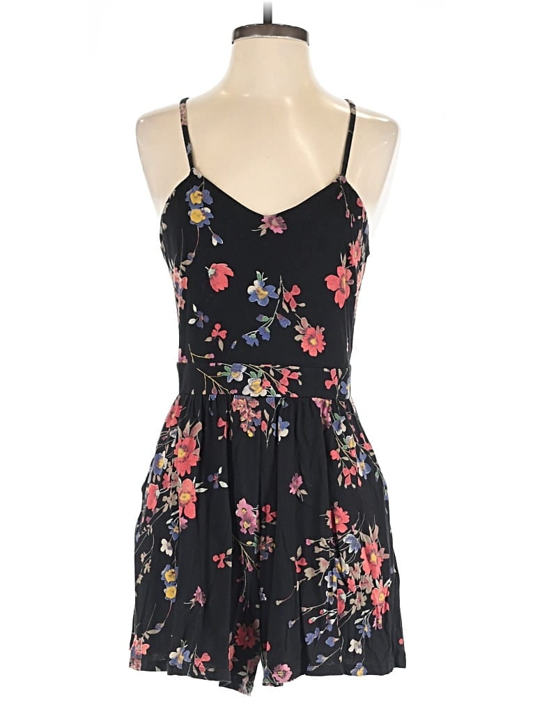 Pre-owned Express Romper In Black