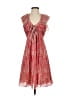 BCBGMAXAZRIA Paisley Red Cocktail Dress Size XS - photo 1