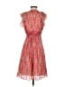BCBGMAXAZRIA Paisley Red Cocktail Dress Size XS - photo 2