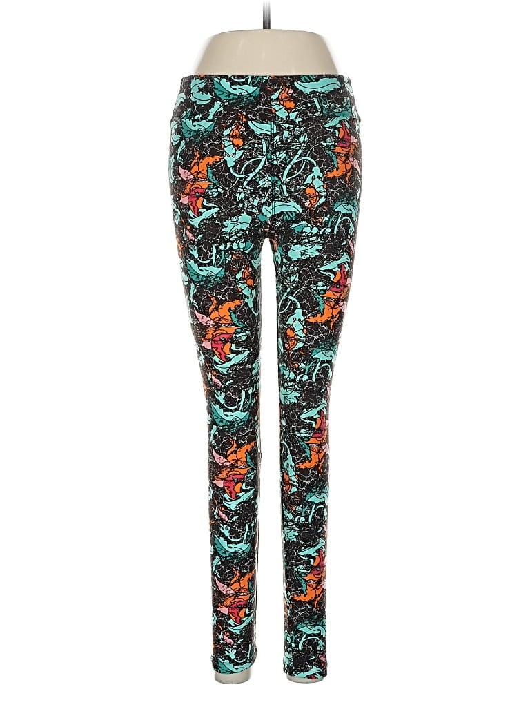 Pre-owned Lularoe Leggings In Blue