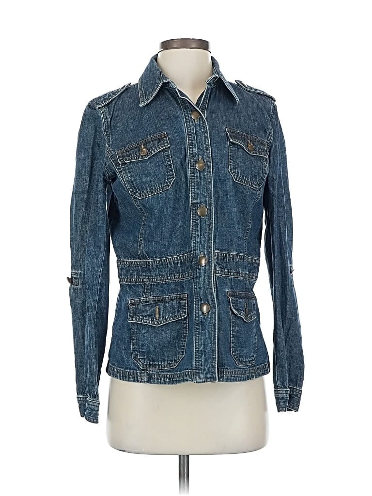 Pre-owned Chaps Denim Jacket In Blue