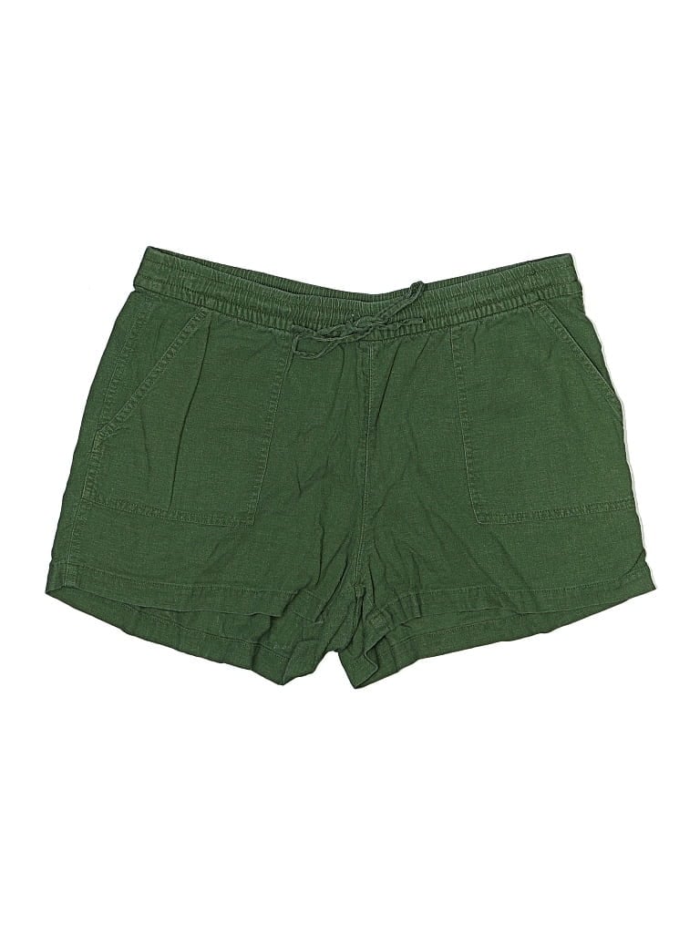 Pre-owned J.crew Factory Store Shorts In Green