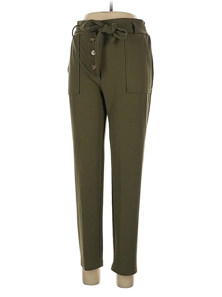 Pre-owned Derek Heart Casual Pants In Green