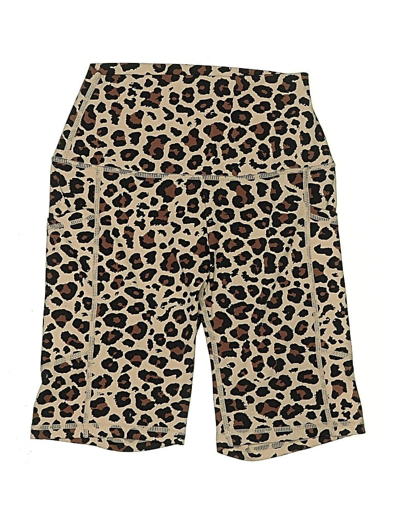 Pre-owned Unbranded Cargo Shorts In Gold