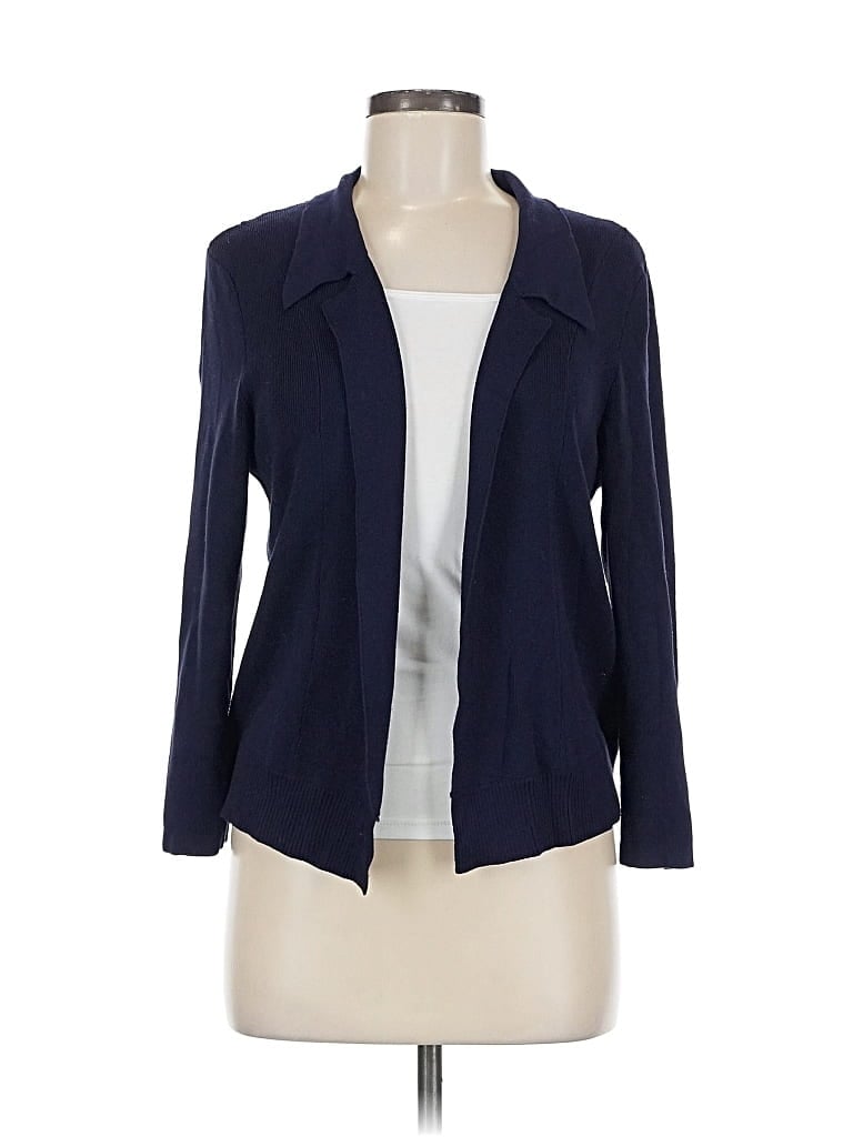 Pre-owned Moth Cardigan Sweater In Blue