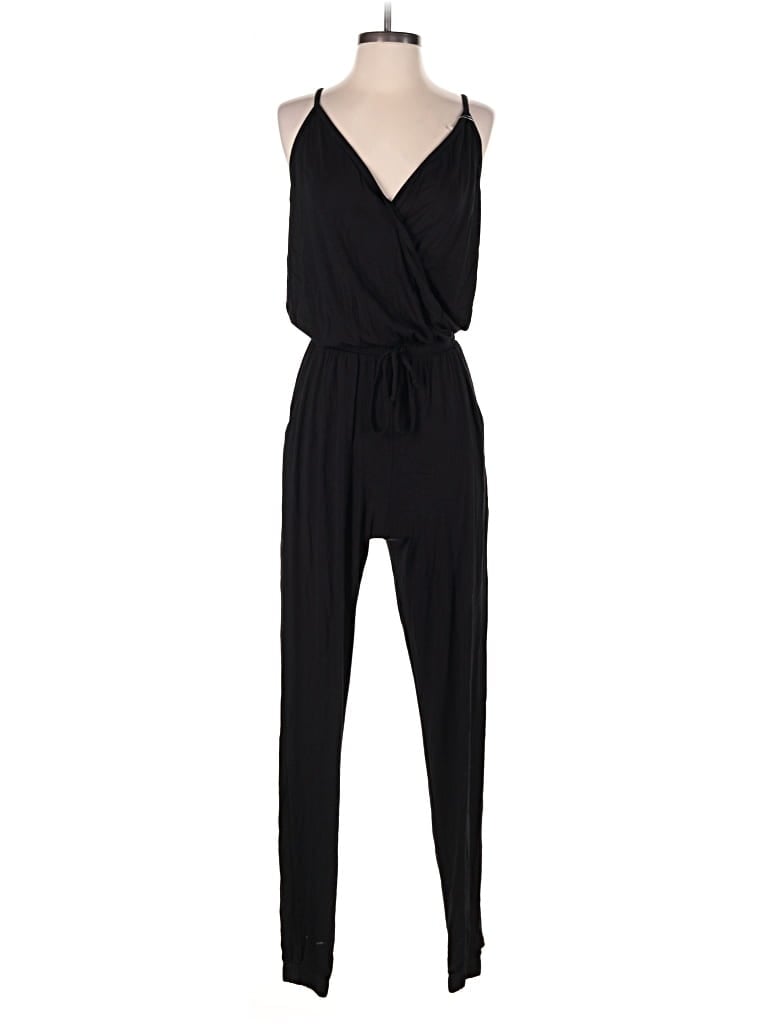 Pre-owned Go Couture Jumpsuit In Black