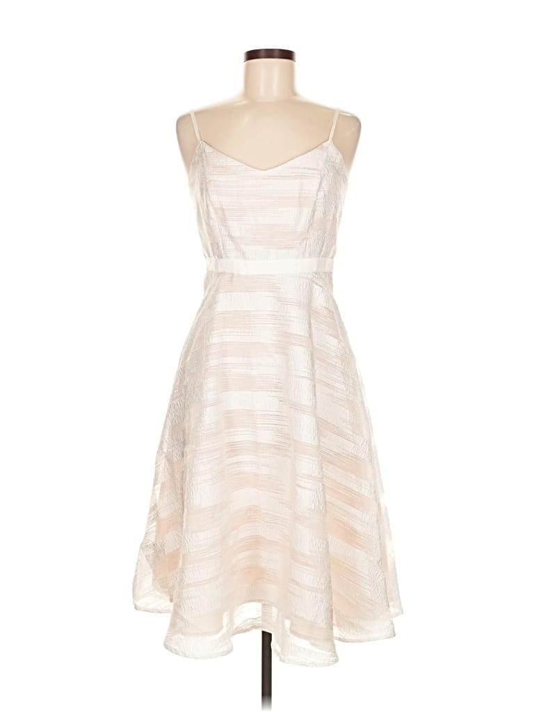 Pre-owned Plenty By Tracy Reese Cocktail Dress In White