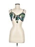 Unbranded 100% Polyester Green Sleeveless Blouse Size M - photo 1