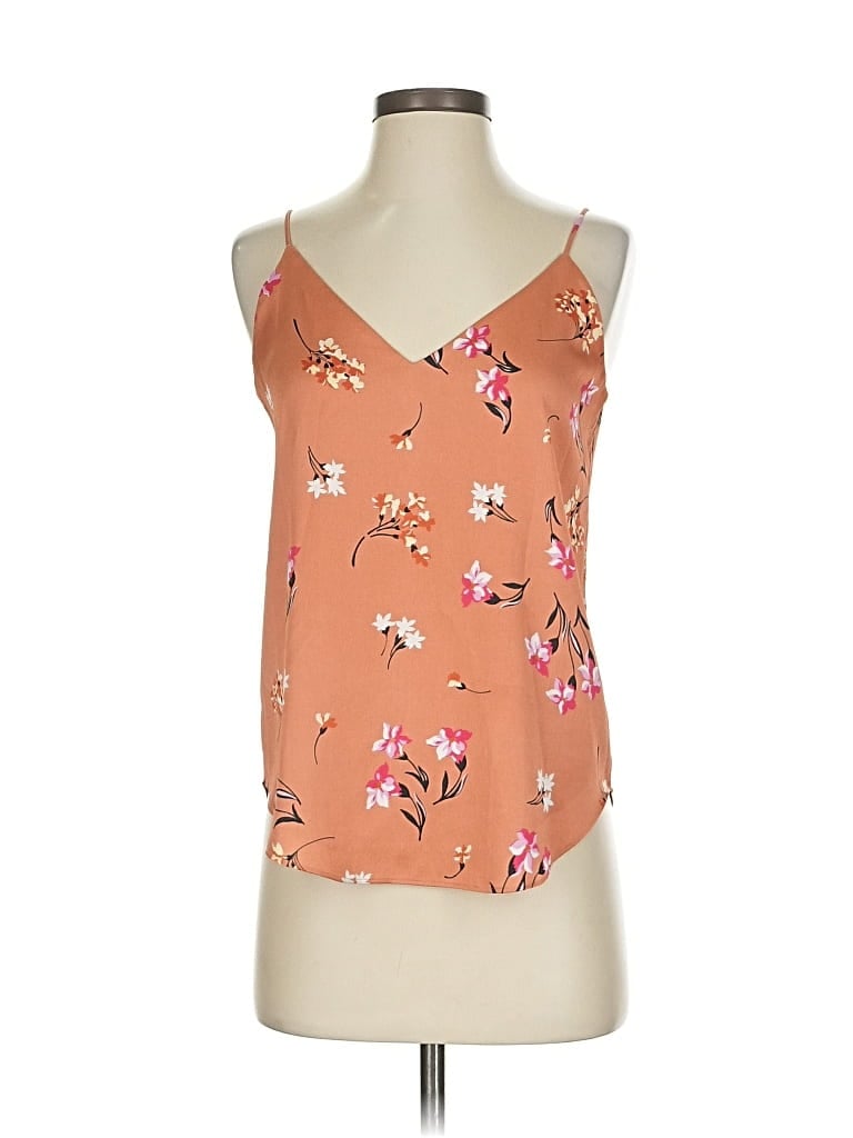 EXPRESS Pre-owned Sleeveless Blouse In Orange
