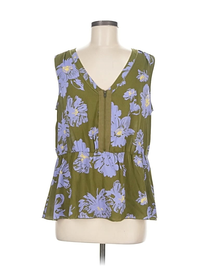 CABI Pre-owned Sleeveless Blouse In Green