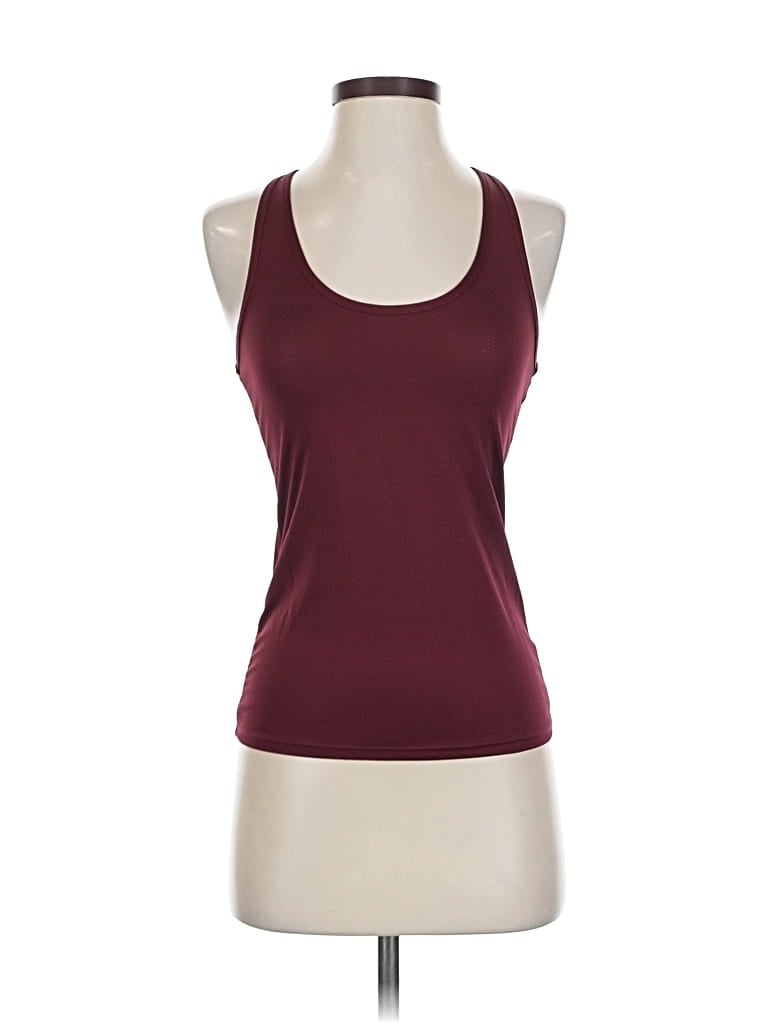Pre-owned Joylab Active Tank Top In Burgundy