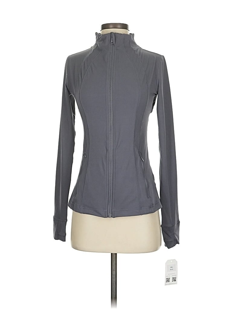 Pre-owned Assorted Brands Track Jacket In Gray