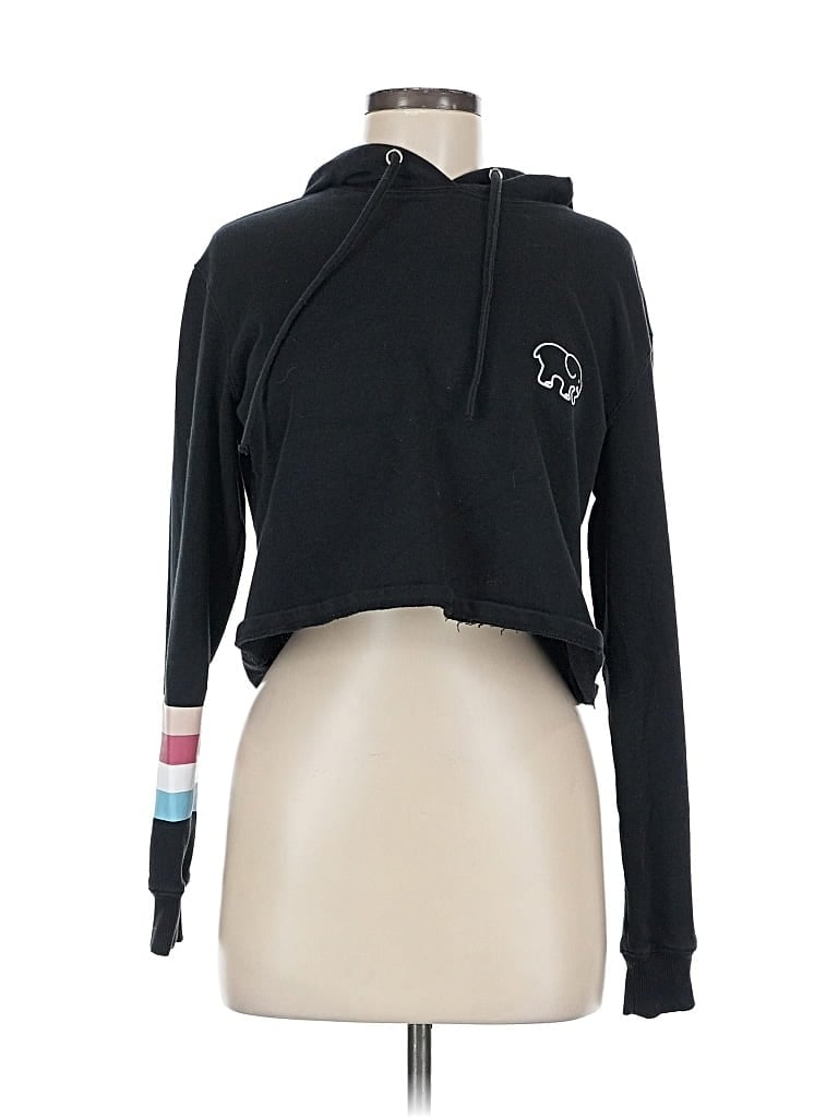 Pre-owned Ivory Ella Sweatshirt In Black