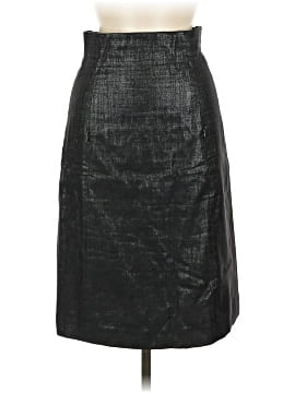 Pantalon Habillé En Laine Noire AKRIS - Zippé Latéral - Taille US 4 (Bergdorf Goodman) - Occasion Très Bon état