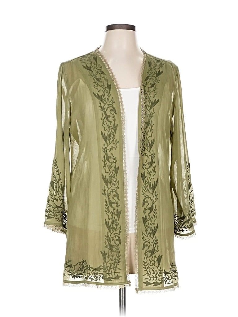 Pre-owned Soft Surroundings Raincoat In Green