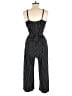 Kaileigh Stripes Black Jumpsuit Size M - photo 2