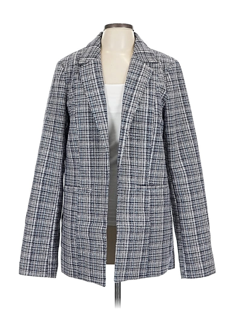 Pre-owned Lts Basics Blazer Jacket In Blue