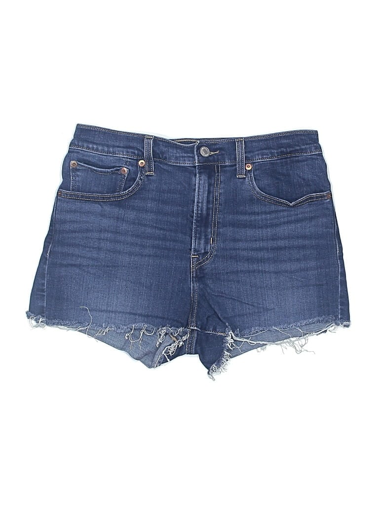 Click to view more detailed imagery on our partner's website Pre-owned Levi's Denim Shorts In Blue