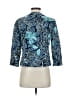 Charter Club Print Blue Jacket Size S - photo 2