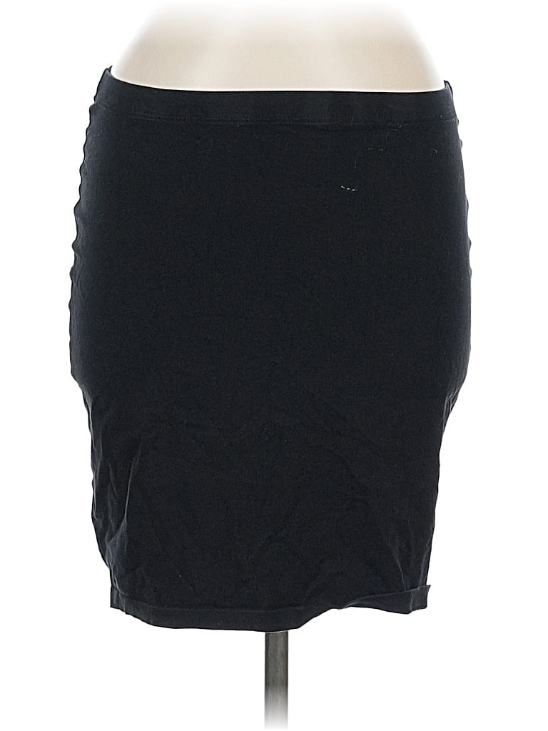 Pre-owned H&m Casual Skirt In Black