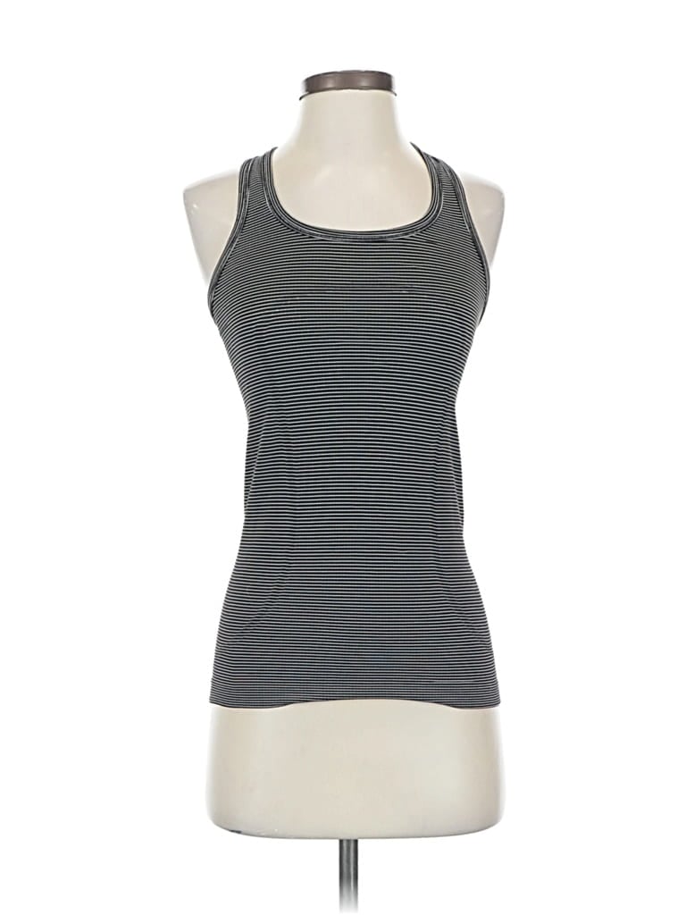 Pre-owned Lululemon Athletica Active Tank Top In Gray