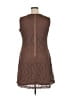 Sharagano 100% Polyester Tweed Brown Casual Dress Size 14 - photo 2