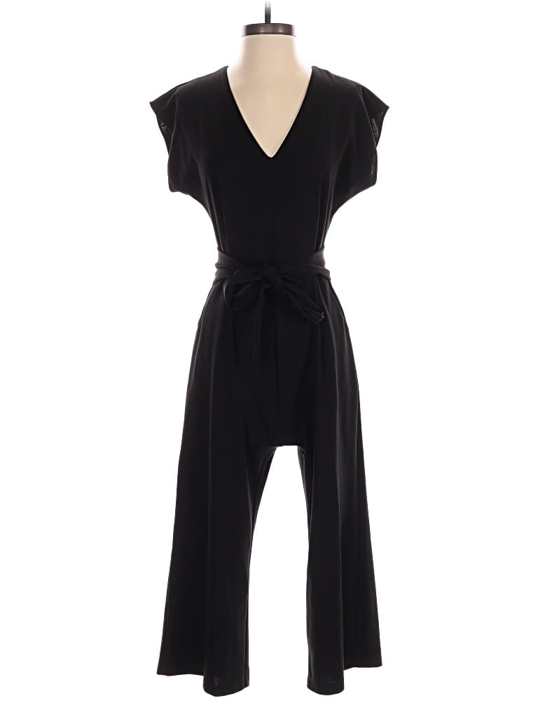 Pre-owned Aqua Jumpsuit In Black