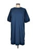 J.Crew Solid Blue Casual Dress Size L - photo 1