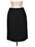 Nygard Collection Solid Black Formal Skirt Size 6 - photo 1