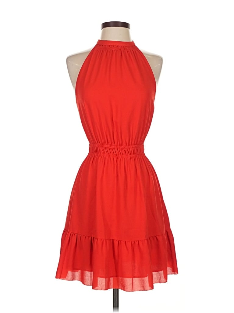 Pre-owned Wilfred Cocktail Dress In Red