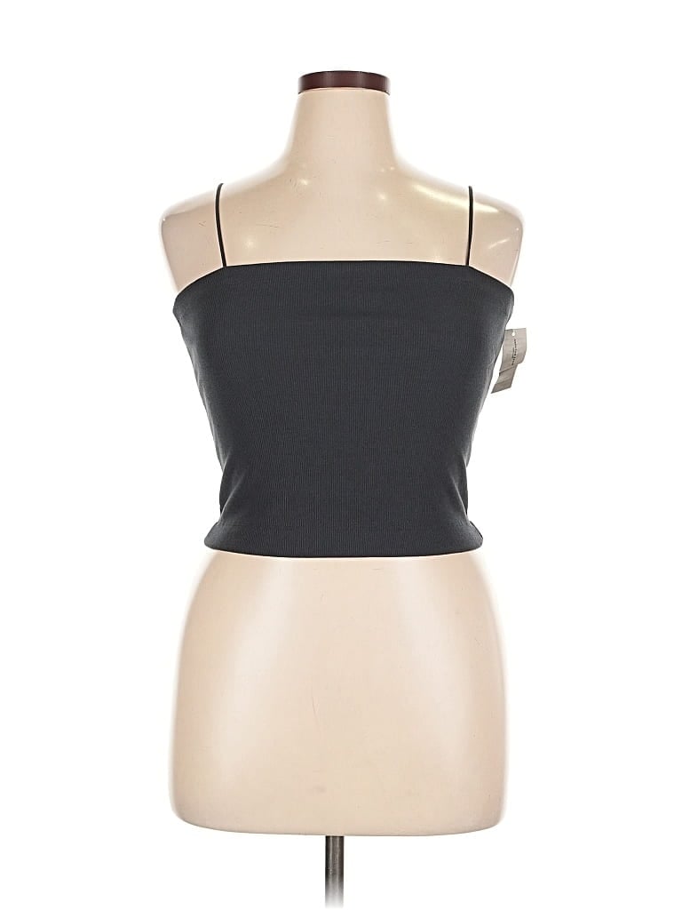 Pre-owned American Eagle Outfitters Tank Top Black Strapless Neckline Tops