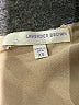 Lavender Brown 100% Polyester Graphic Blue Ivory Cocktail Dress Size XS - photo 6