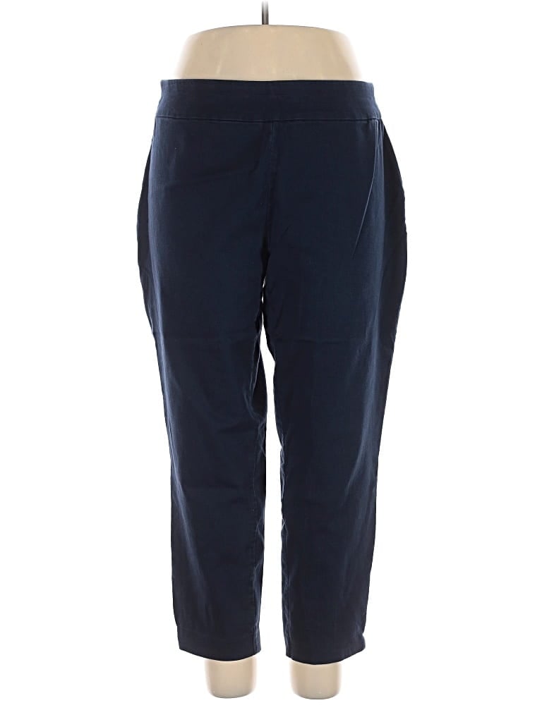 Pre-owned Croft & Barrow Casual Pants In Blue