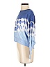 Central Park West 100% Cotton Tie-dye Blue Pullover Sweater Size XS - photo 5