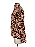 Fabletics 100% Nylon Animal Print Brown Jacket Size XS - photo 5