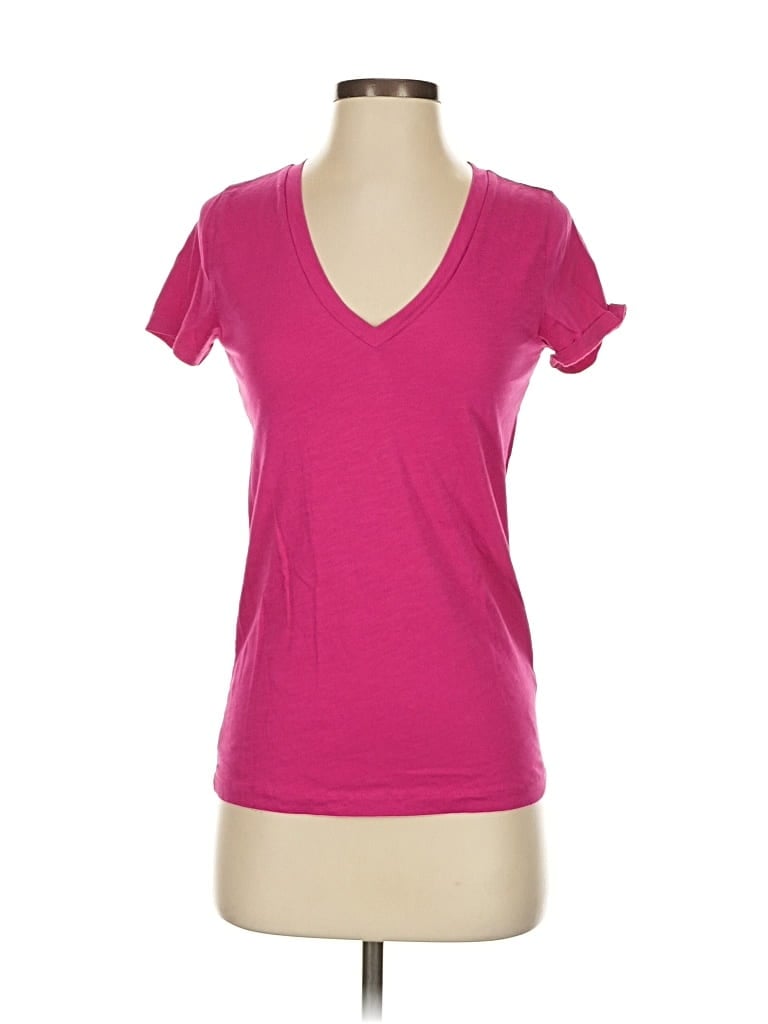 Pre-owned J.crew Factory Store Active T-shirt In Pink