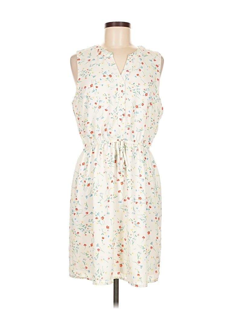 Pre-owned 41hawthorn Casual Dress In White