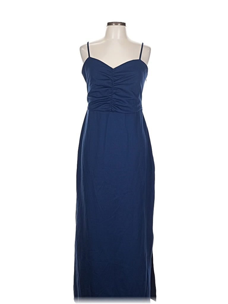 Pre-owned Express Cocktail Dress In Blue