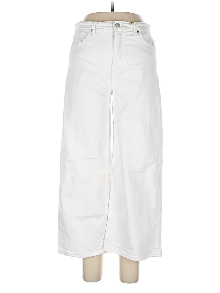 Pre-owned Banana Republic Factory Store Jeans In White